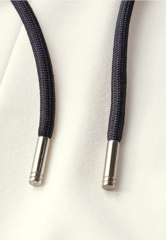 Shirt mit Kontrast-Detail vanilla white