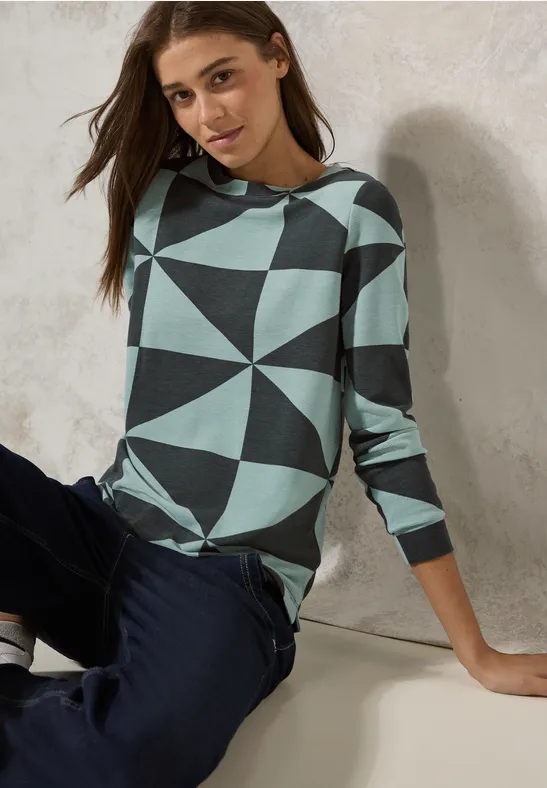 Chemise ottomane à motifs active khaki