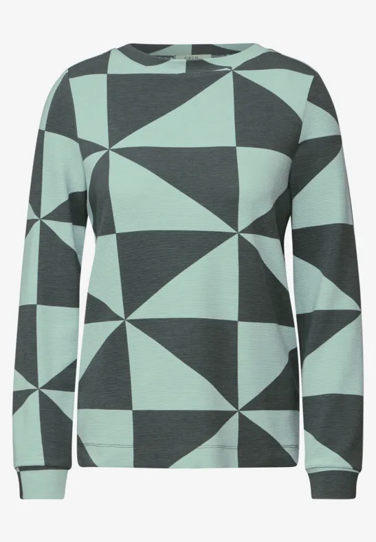 Chemise ottomane à motifs active khaki