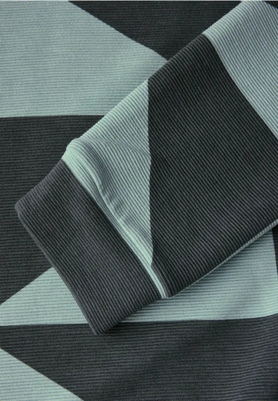 Chemise ottomane à motifs active khaki