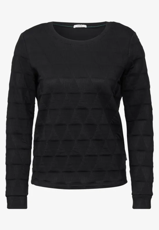 T-shirt à motif graphique Black
