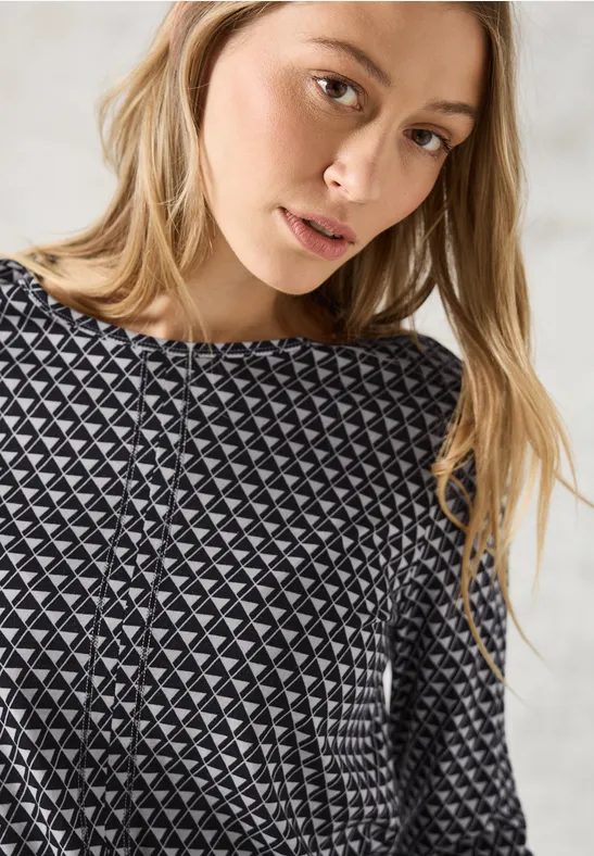 T-shirt imprimé platinum grey
