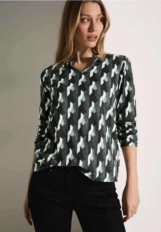 T-shirt à motifs active khaki