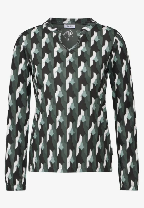 T-shirt à motifs active khaki