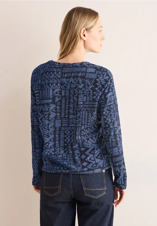 T-shirt au look tunique universal blue
