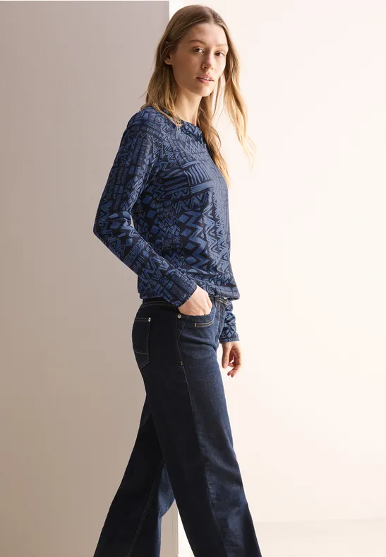 T-shirt au look tunique universal blue