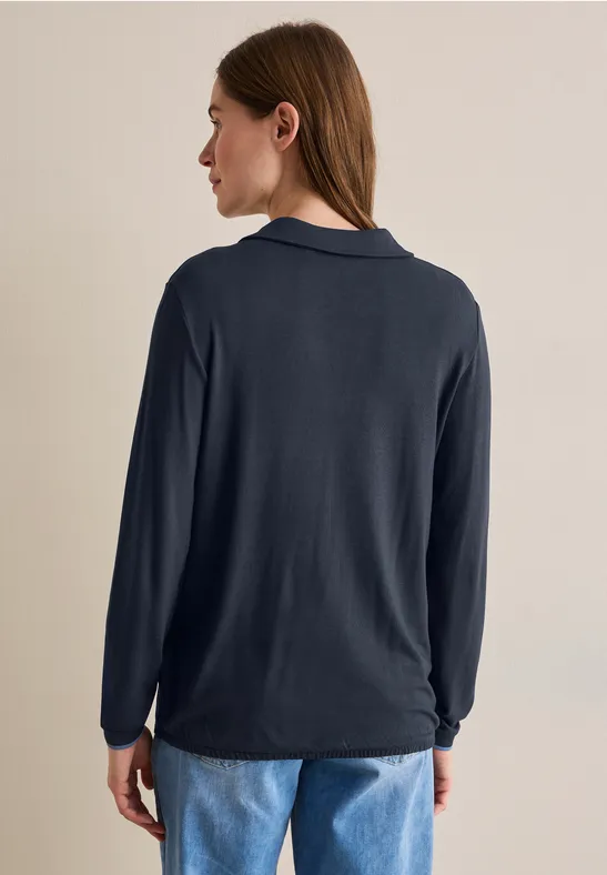 Shirt mit Hemdkragen universal blue