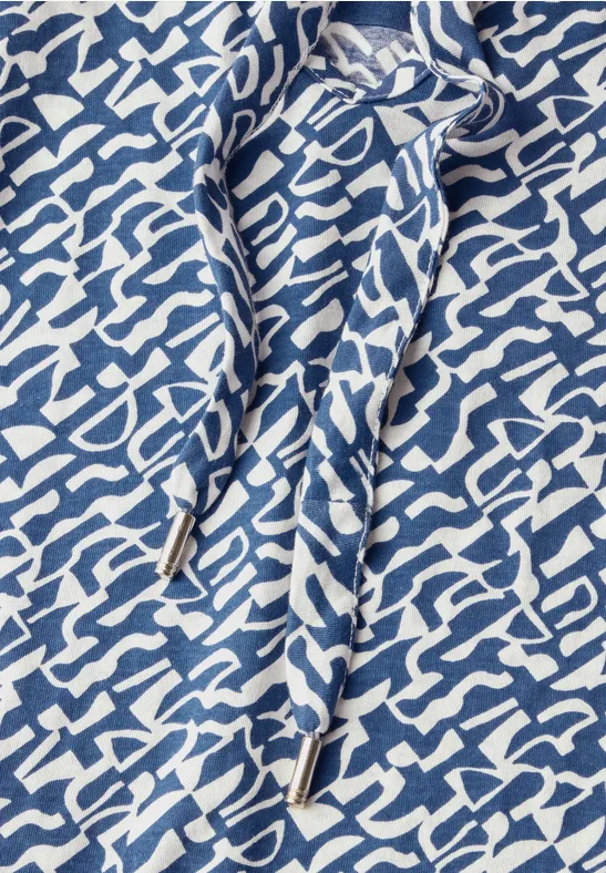 T-shirt au look tunique true navy