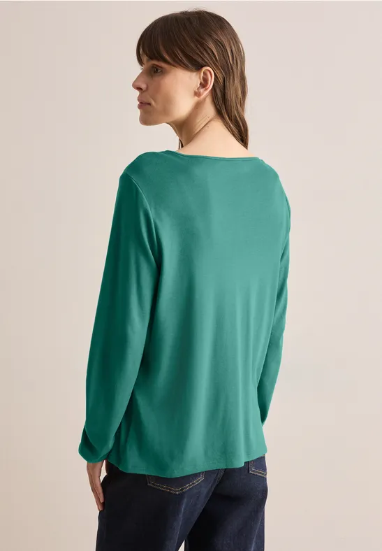 T-shirt à manches longues sea green