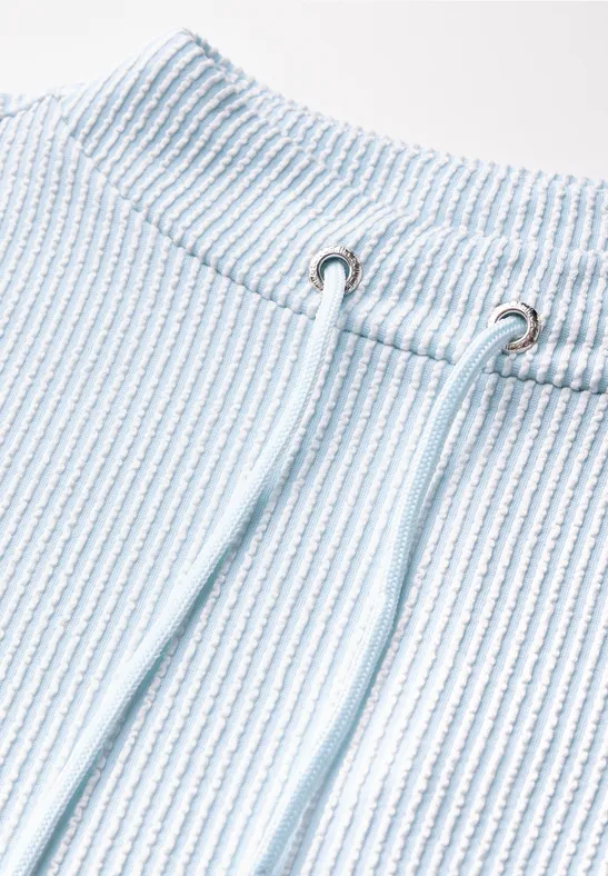 T-shirt à rayures fresh light blue
