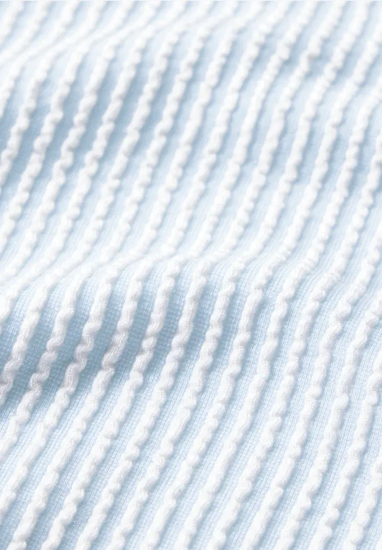 T-shirt à rayures fresh light blue