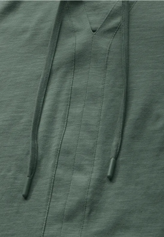 T-shirt au look tunique balmy khaki