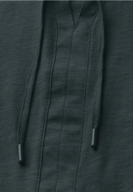 T-shirt au look tunique slate khaki