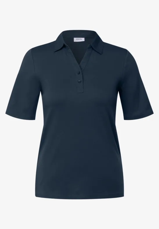 Poloshirt dark petrol blue