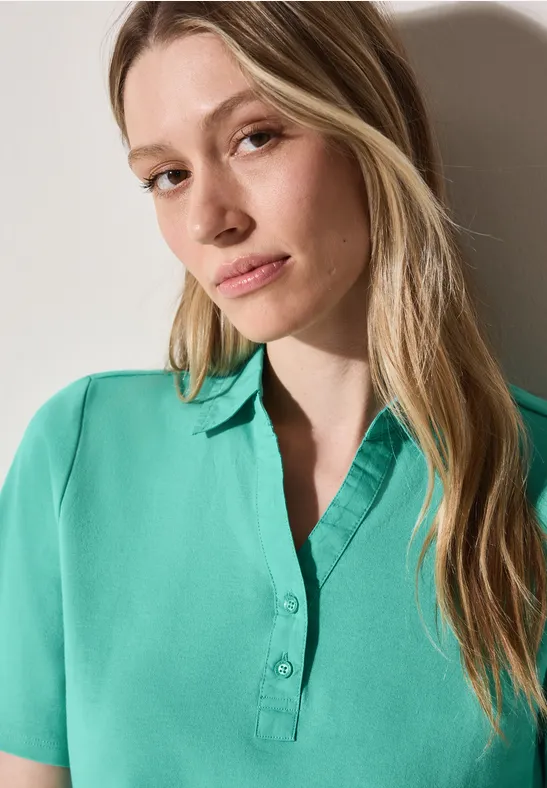 Poloshirt agave green
