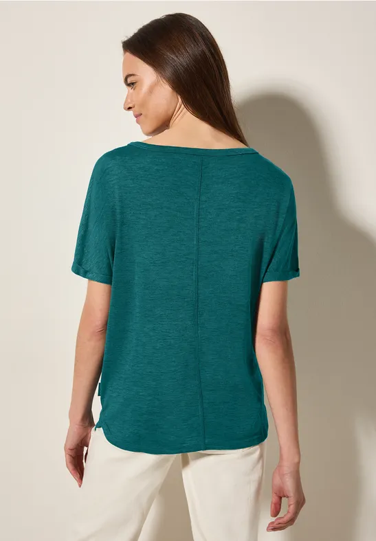T-Shirt mit grafischem Print green lagoon