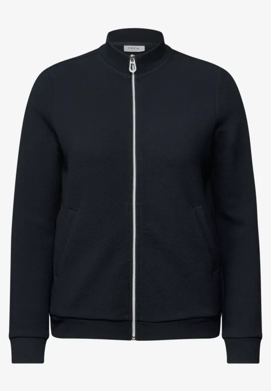 Jacke mit Stehkragen universal blue