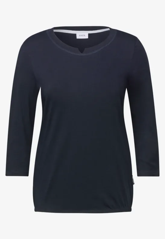 T-shirt en jersey au look tunique universal blue