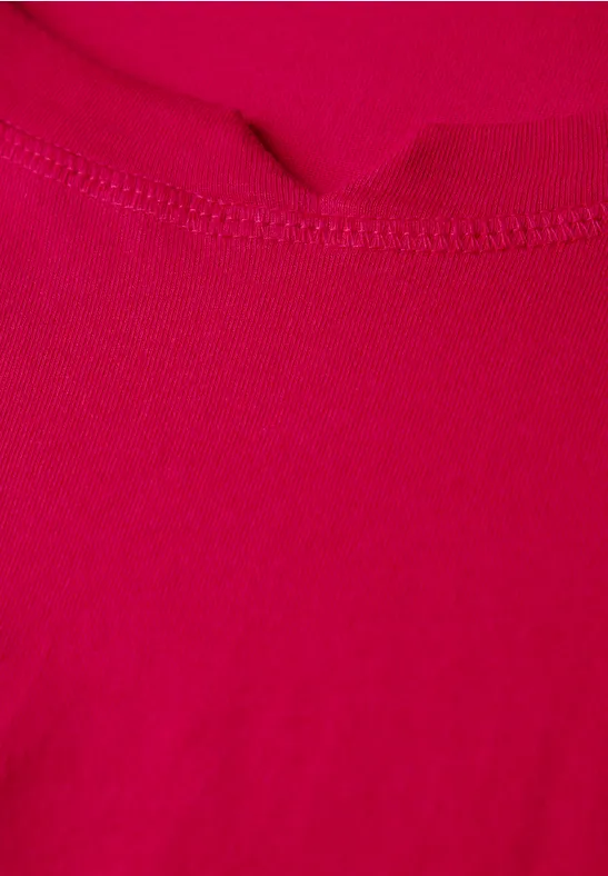 Koszulka- Jersey w stylu tuniki granita red