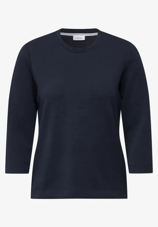 T-shirt à col rond universal blue