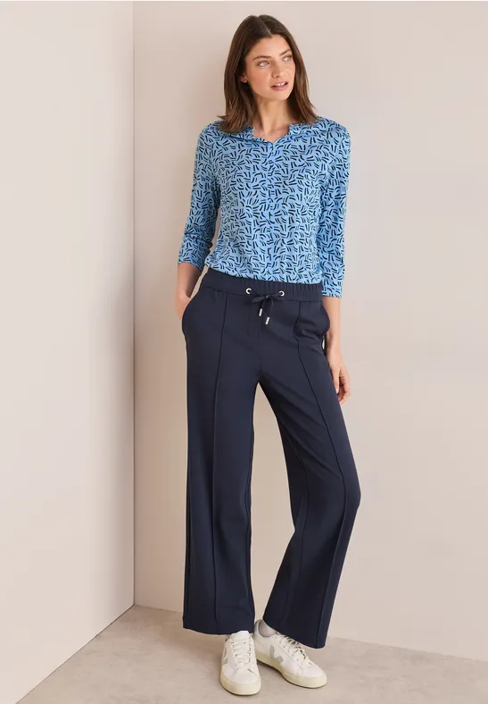 Shirt im Tunika-Look fresh light blue