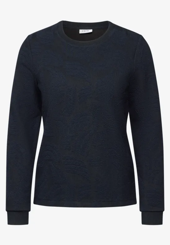 Chemise jacquard universal blue