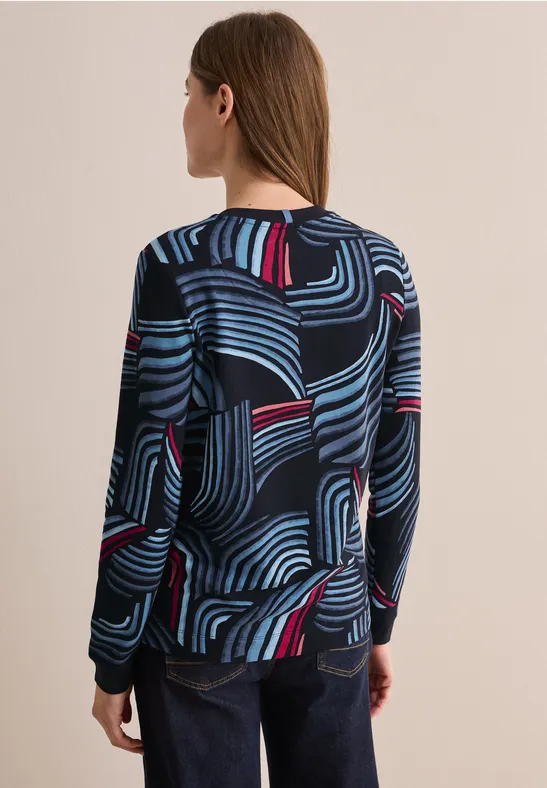 T-shirt imprimé universal blue