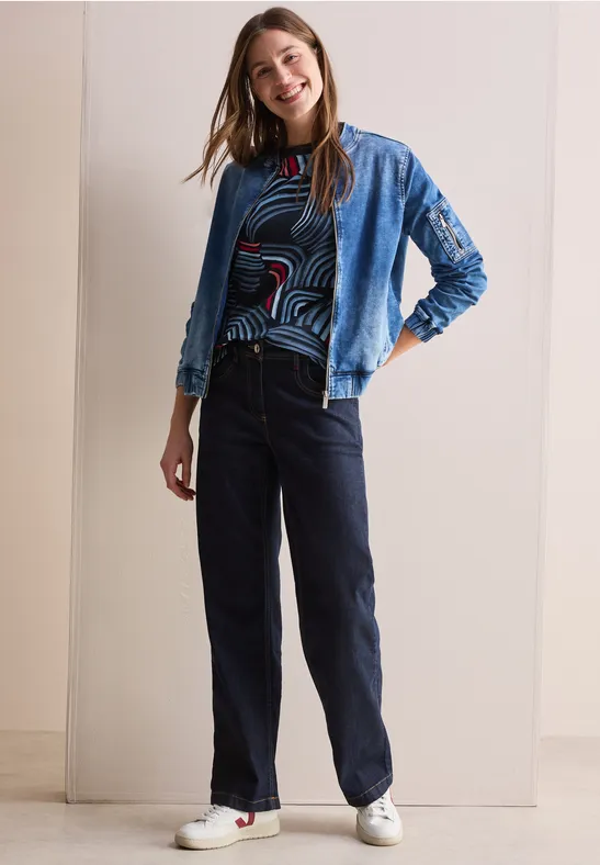 T-shirt imprimé universal blue