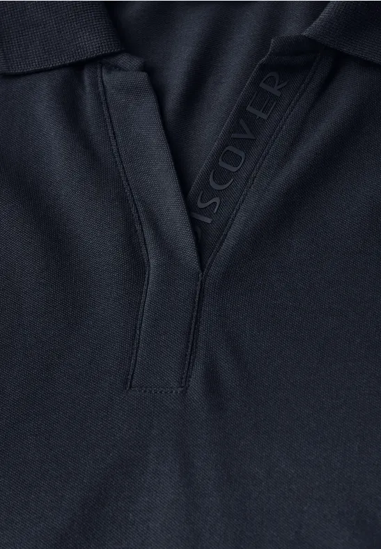 Piqué Poloshirt universal blue