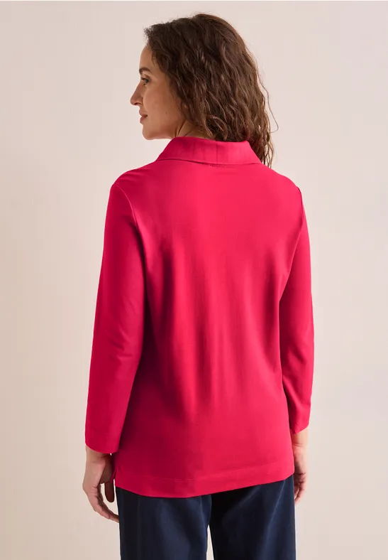 Piquée Poloshirt granita red