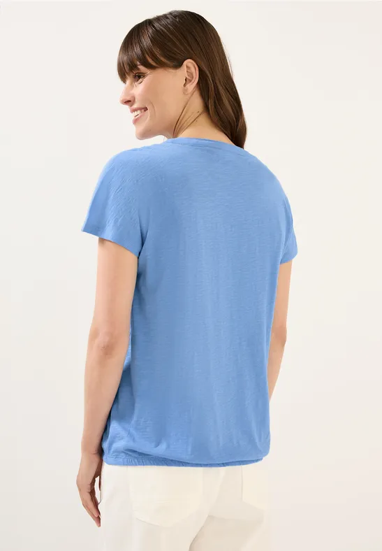 T-shirt au look tunique aster blue