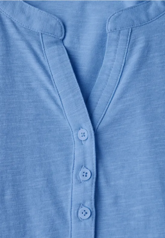 T-shirt au look tunique aster blue