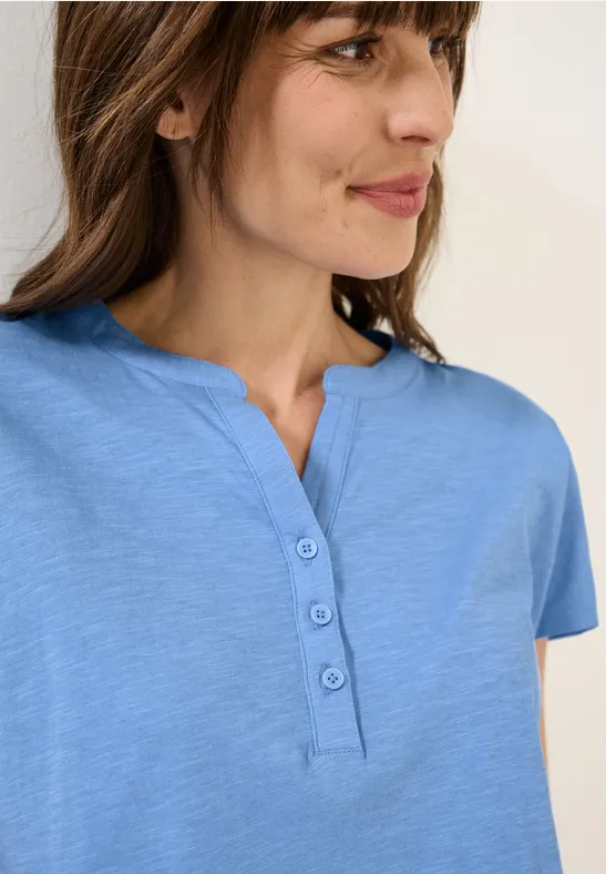 T-shirt au look tunique aster blue
