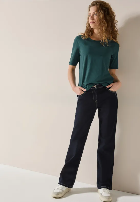 Basic T-Shirt green lagoon