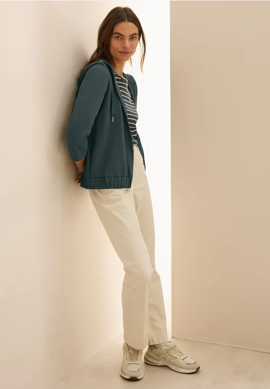 Kapuzenjacke slate khaki