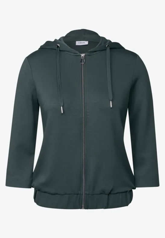 Kapuzenjacke slate khaki