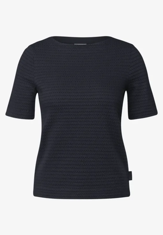 T-shirt structuré universal blue