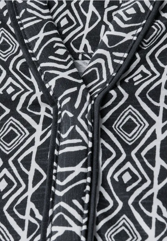Shirt im Tunika-Look universal blue