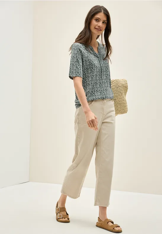 T-shirt au look tunique balmy khaki