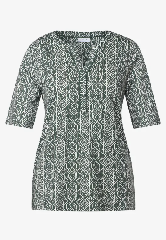 T-shirt au look tunique balmy khaki