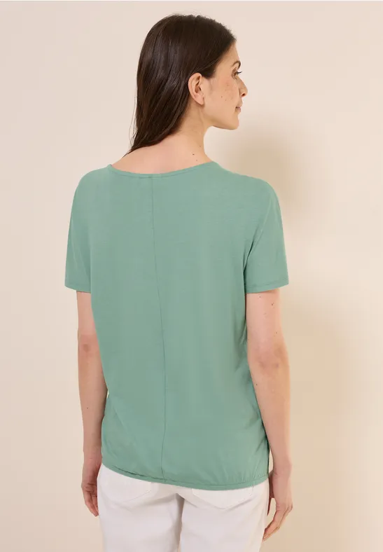 T-Shirt mit Grafik Print matcha green