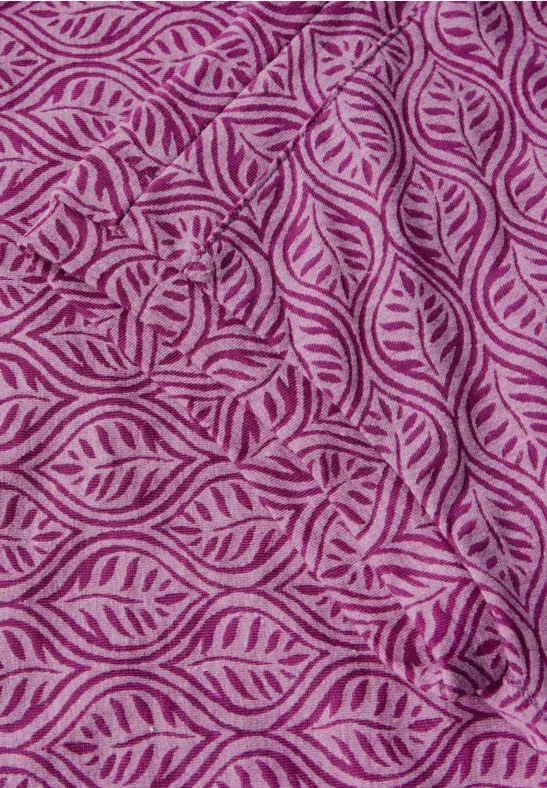 Melange-Look Shirt anemone pink melange