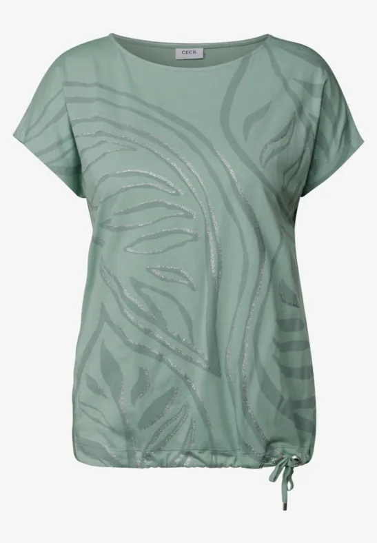 T-shirt à motifs matcha green