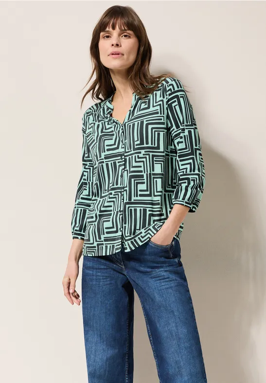 T-shirt au look tunique slate khaki