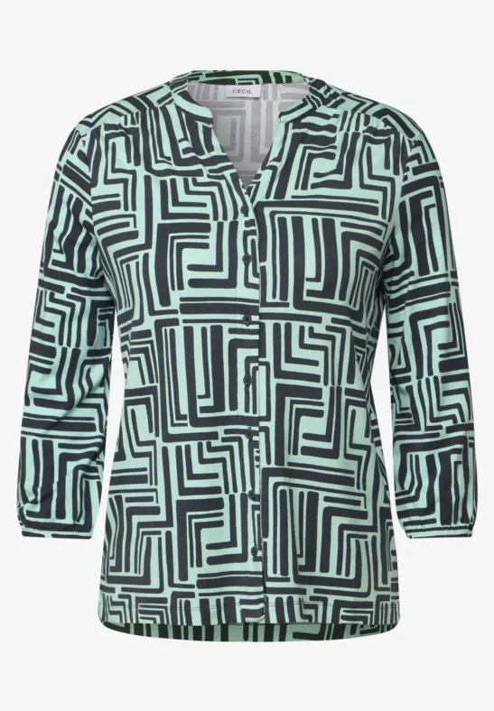 T-shirt au look tunique slate khaki
