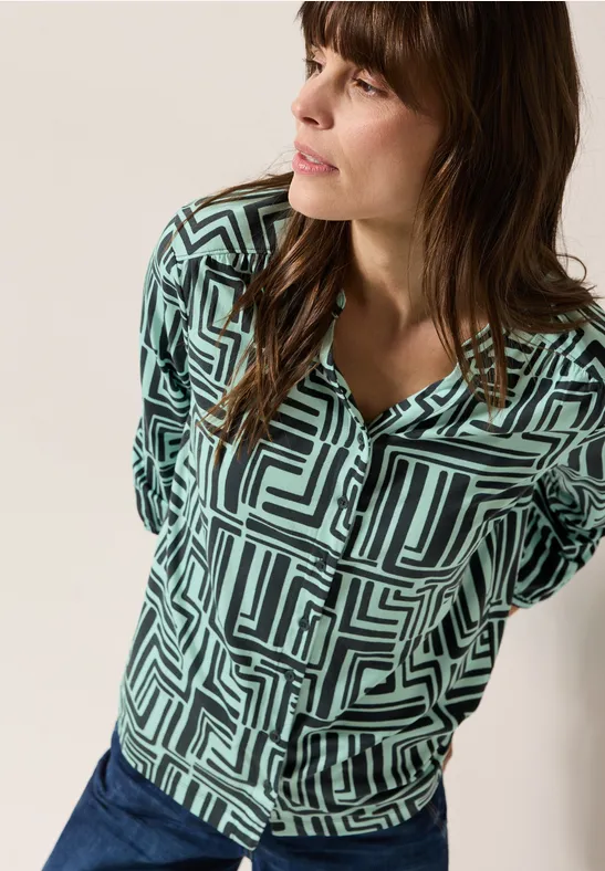 T-shirt au look tunique slate khaki