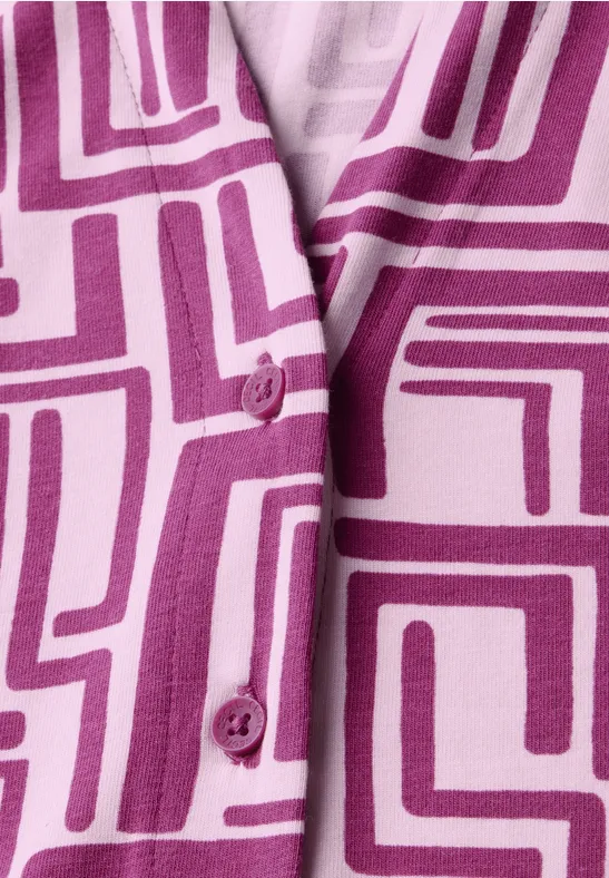 Shirt im Tunika-Look anemone pink