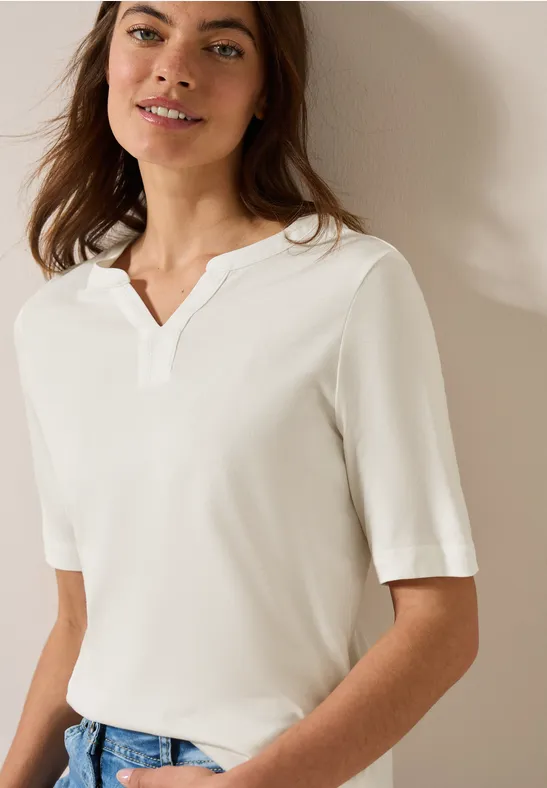 Shirt vanilla white