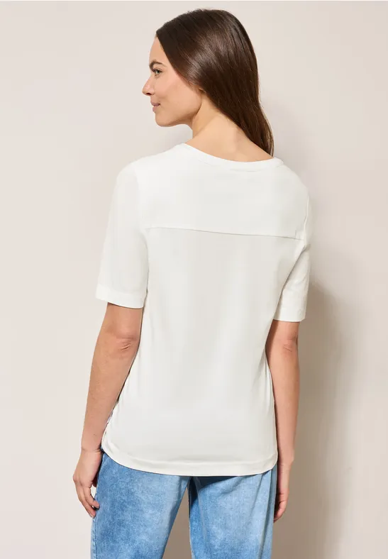 Shirt vanilla white