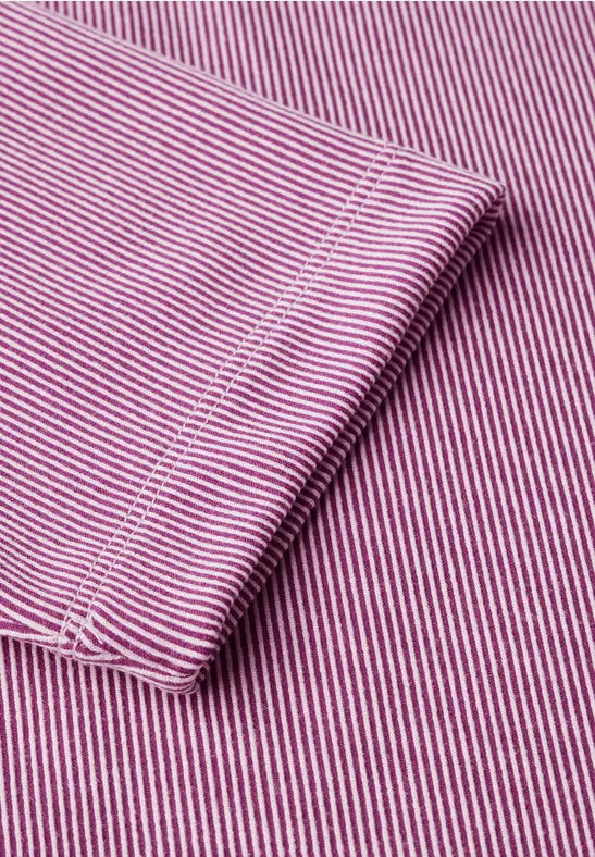 T-shirt à rayures anemone pink